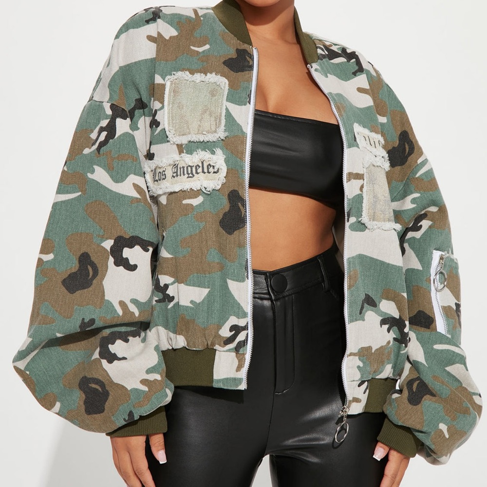 Camo coat